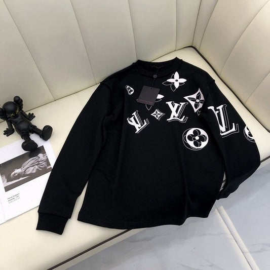 Stylish and Warm Men’s Sweatshirt – Minimalist Design with Brushed Interior for Maximum Comfort in Cooler Weather