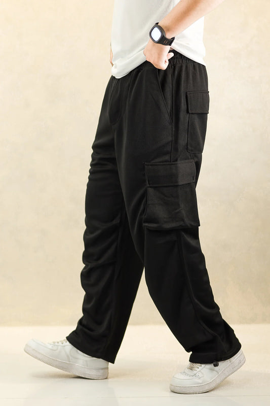 Men’s Relaxed Fit Baggy Trousers – Comfortable, Wide-Leg Everyday Pants for Effortless Style